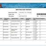 written exam result published 2078-11-05 jagati Bhaktapur